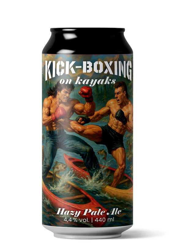 Kick-Boxing on kayaks