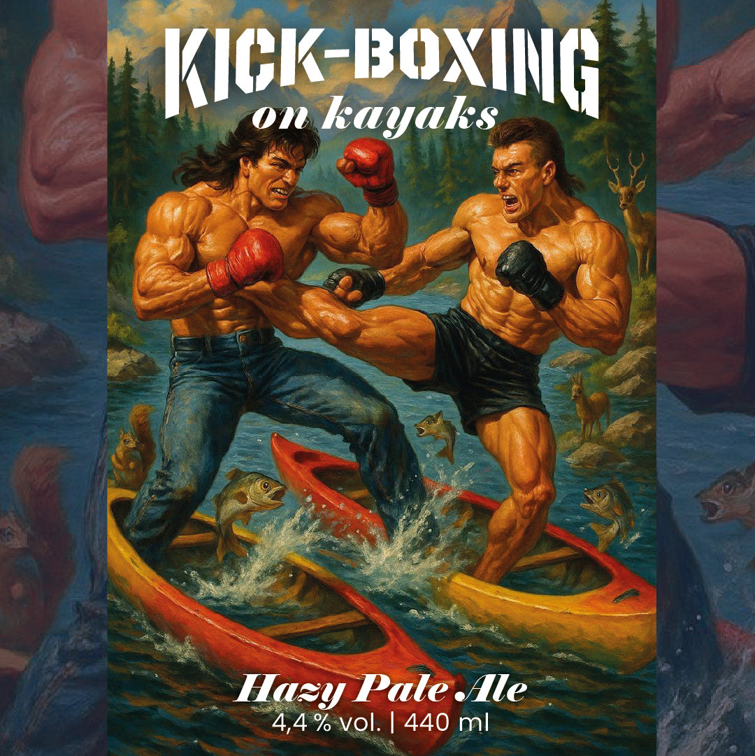 Kick-Boxing on kayaks